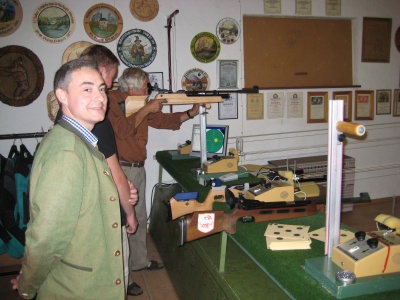 Foto des Schießstandes