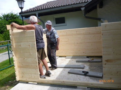 Foto Hütterlbau Juni 2018