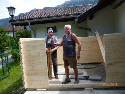 Foto Hütterlbau Juni 2018