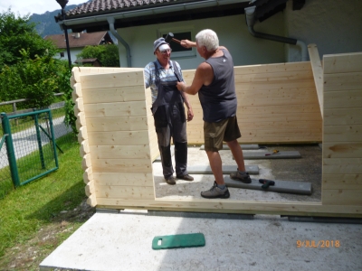 Foto Hütterlbau Juni 2018