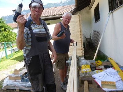 Foto Hütterlbau Juni 2018