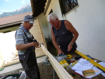 Foto Hütterlbau Juni 2018