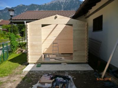 Foto Hütterlbau Juni 2018