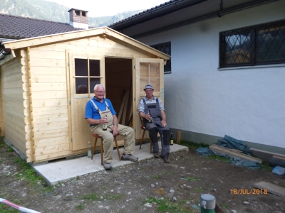 Foto Hütterlbau Juni 2018