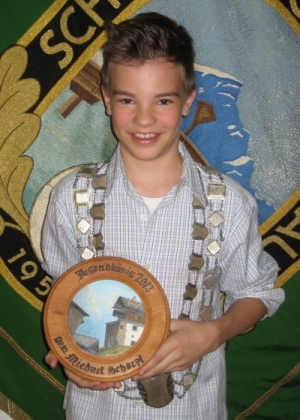 Foto Jugendschützenkönig Scharpf Michael