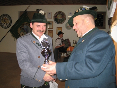 Foto Gesamt Vortel und Sieger Jahrespunktprämie: Zimmermann Hermann