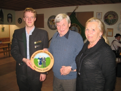 Foto Sieger Hochzeitsscheibe Rosemarie und Franz Hödl: Döscher Christian