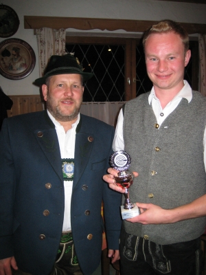 Foto Schützenmeister Hans Steinbrecher 