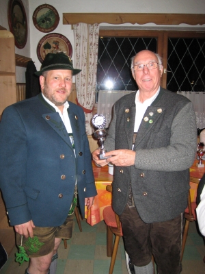 Foto Schützenmeister Hans Steinbrecher 