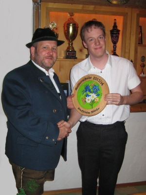 Foto Schützenmeister Hans Steinbrecher 