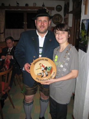 Foto Schützenmeister Hans Steinbrecher 