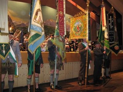 Foto auf dem Gauschützenball in Krün