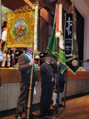 Foto auf dem Gauschützenball in Krün