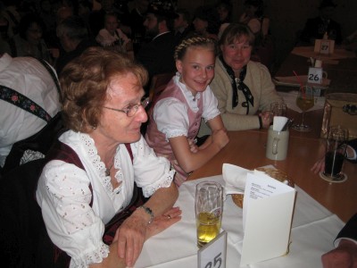 Foto auf dem Gauschützenball in Krün