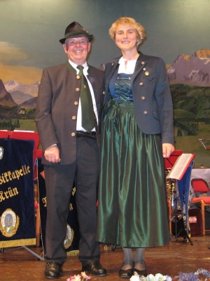 Foto auf dem Gauschützenball in Krün