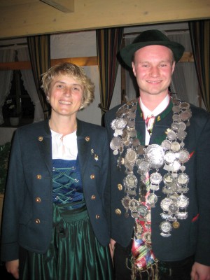 Foto auf dem Gauschützenball in Krün