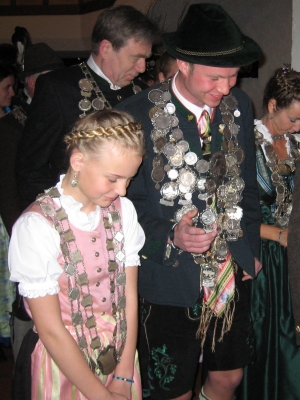 Foto auf dem Gauschützenball in Krün