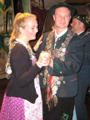 Foto auf dem Gauschützenball in Krün