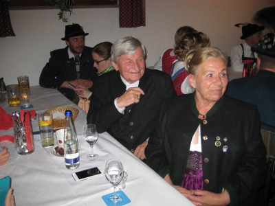 Foto auf dem Gauschützenball in Garmisch