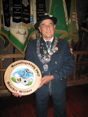 Foto auf dem Gauschützenball in Garmisch