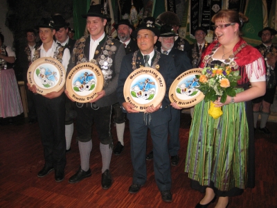 Foto auf dem Gauschützenball in Garmisch