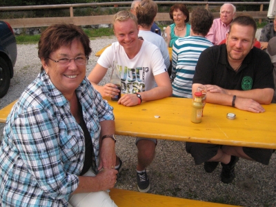 Foto von Frau Öller, Florian Conrad und Hans Steinbrecher