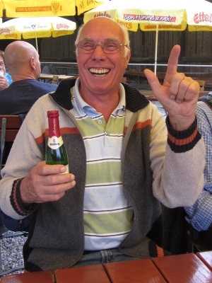 Foto mit den Siegern des Kegelturniers