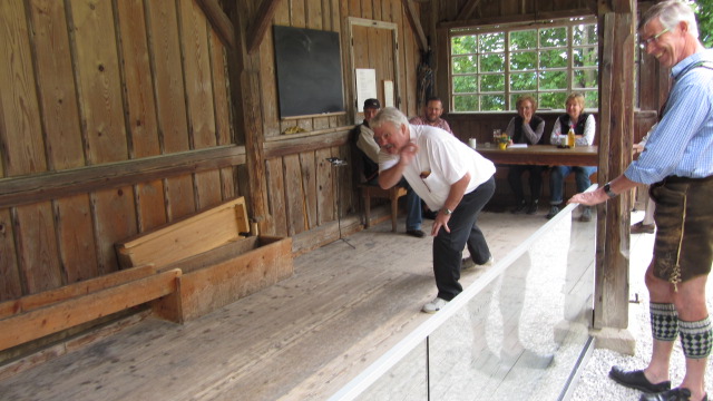 Foto mit den Siegern des Kegelturniers