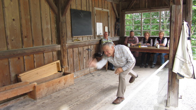 Foto mit den Siegern des Kegelturniers