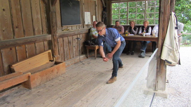 Foto mit den Siegern des Kegelturniers