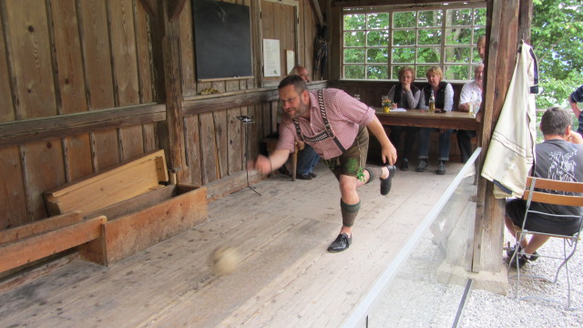 Foto mit den Siegern des Kegelturniers