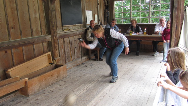 Foto mit den Siegern des Kegelturniers