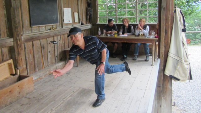 Foto mit den Siegern des Kegelturniers