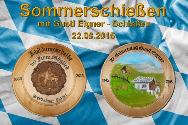 Foto mit gestifteten Scheiben von Gustl Eigner