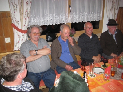 Foto mit dem Sieger der Jubiläumsscheibe