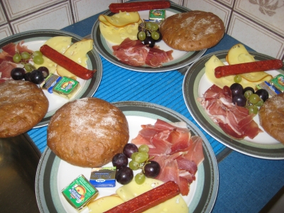 Foto mit dem Sieger der Jubiläumsscheibe