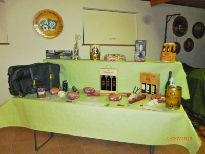 Foto Tisch mit Festpreisen