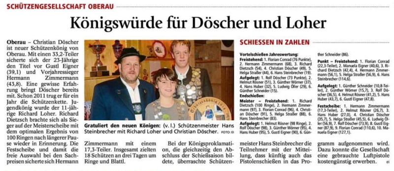 Artikel im Garmisch-Partenkirchner Tagblatt