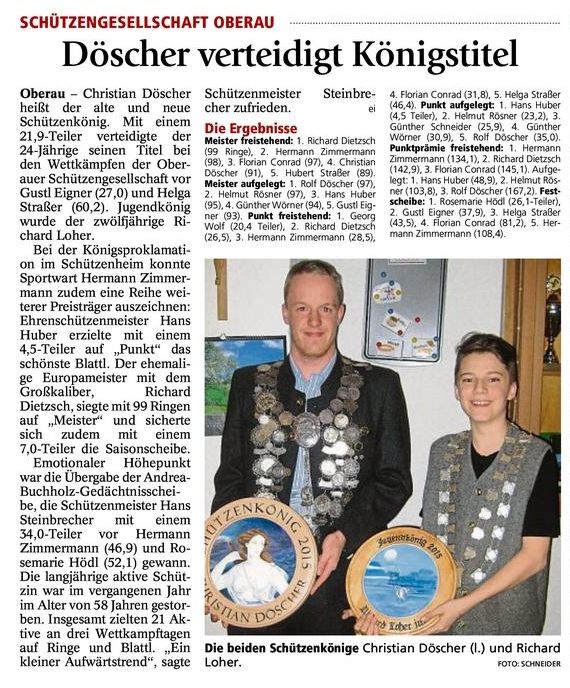 Artikel im Garmisch-Partenkirchner Tagblatt