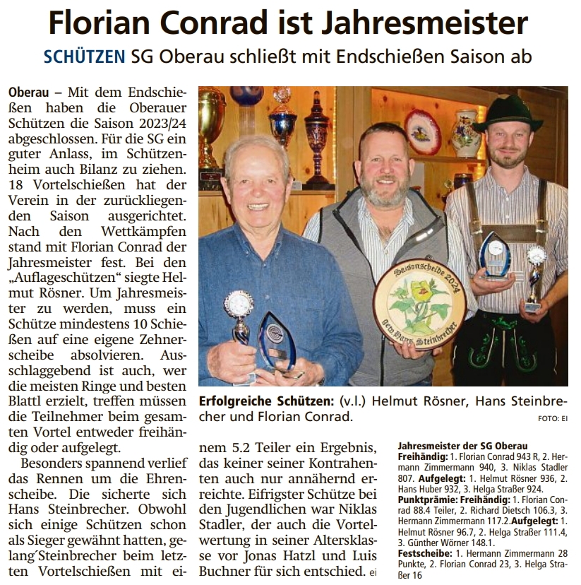 Garmisch-Partenkirchner Tagblatt im 15. Mai 2024