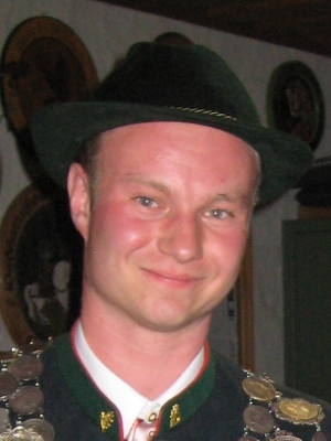 Foto Zweiter Schützenmeister Florian Conrad