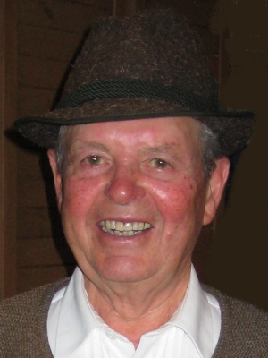 Foto Fähnrich und Hauswart Helmut Rösner